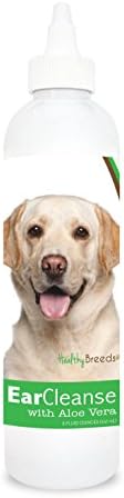 Healthy Breeds Labrador Retriever Ear Cleanse with Aloe Vera Cucumber Melon 8 oz