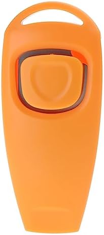 Pet Training Clicker and Sound Trainer with Keyring, Dog Clicker Combo for Behavioral Training, 8 Colors