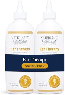 Veterinary Formula Clinical Care Ear Therapy Cleaner, 8 oz, 2-Pack