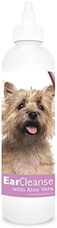 Healthy Breeds Cairn Terrier Ear Cleanse with Aloe Vera Sweet Pea and Vanilla 8 oz