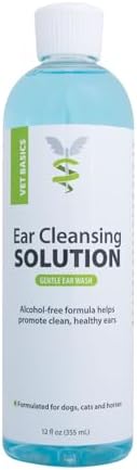 Revival Animal Health Vet Basics Ear Cleansing Solution 12 oz
