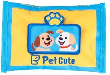 Interactive Snuffle Tissue Box for Dogs , Dog Toy Sniffing Training for Dog with Crinkle Sound and Treat Pocket , Enhancing Cognitive Skill Wet Wipe Dog Snuffle Toy for Small Dog Mental Stimulation