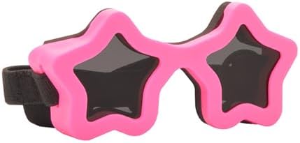 Dog Glasses Star Shape Frame Against Glasses Flexible Modifiable Bridge Easy Wipe Neat for Wilderness Expeditions Thin Pet