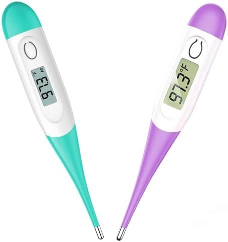 Bundle of Rectal Thermometers, Oral Thermometer for Adults