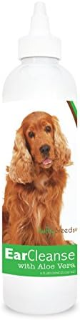 Healthy Breeds Cocker Spaniel Ear Cleanse with Aloe Vera Cucumber Melon 8 oz