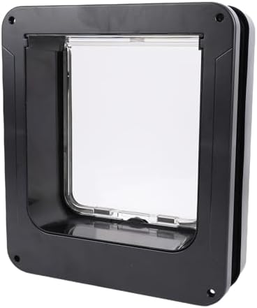 Mingzhe Smart Cat Door Automatic with 2-Way Entry for Cats and Dogs Easy