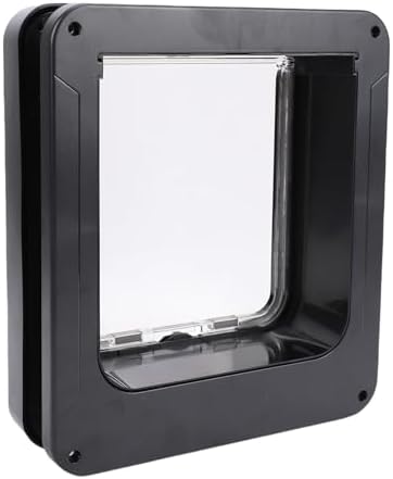 Smart Cat Door, Automatic Sensor Pet Flap with RFID Collar for Indoor Outdoor Entry