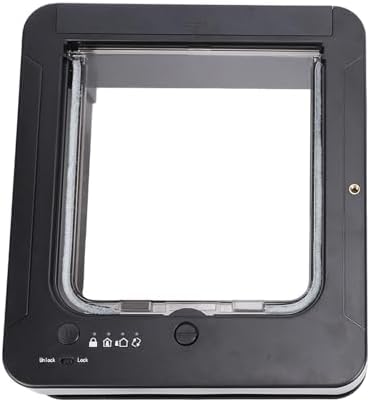 Smart Cat Door, Automatic Sensor Pet Flap with RFID Collar for Indoor Outdoor Entry