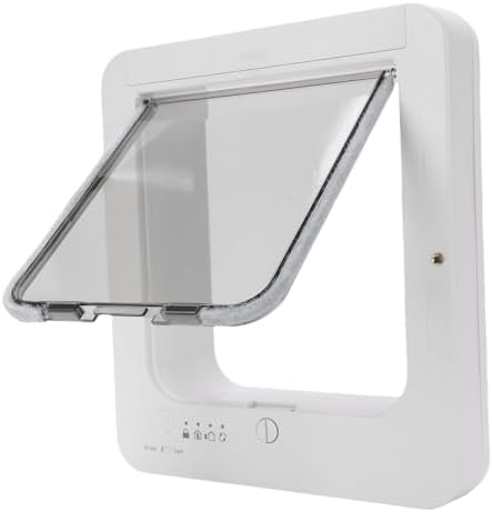 Smart Cat Door with Collar Activated Sensor Entry