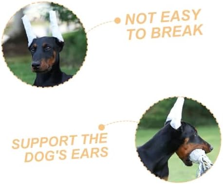 LIOOBO Dog Ear Support Rod Set with Tape, Foam Adhesive