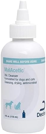 MalAcetic Otic Cleanser for Dogs and Cats, 4 oz