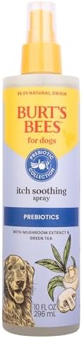 Burt's Bees for Pets Itch Soothing Dog Spray, Mushroom & Green Tea, 10 Oz