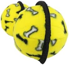 TUFFY® 2 Pack Ultimate 2 Ball Tug Ultra Durable Plush Dog Toys