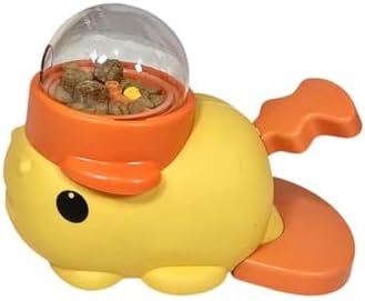 Dog Food Feeders Toy with Fish Design Pet Press Treats Dispenser Indoor Entertainment Toy for Boredom Pet Cats Interaction Dog Puzzle Feeders