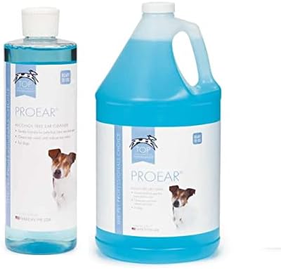 MPP Pro Ear Professional Alcohol Free Dog and Cat Gentle Ear Cleaner Choose Size (12 oz)