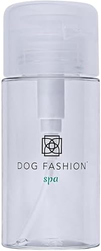 Dog Fashion Spa Dog Ear Cleaner Bottle Precision Applicator for Dog Ear Wax Removal | Safe, Drop-by-Drop Application | Gentle and Groomer-Recommended