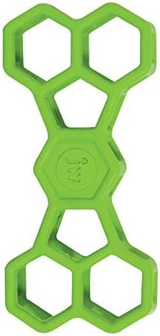 JW Pet HOL-ee Football Dog Toy Puzzle Ball, Natural Rubber, Large