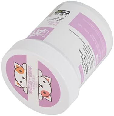 Dog Ear Cleaner Wipes Pet Ear Cleaner Wipes Cat Non Woven Plant Extracts Removes Wax Odor Cleanses Ears with Moisturizing Hydrating Formula for Dogs