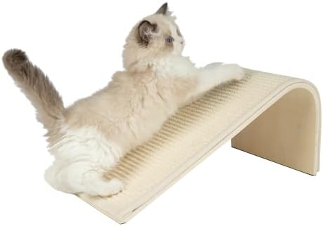 Best Pet Supplies Catify Cat Scratching Ramp - Beige