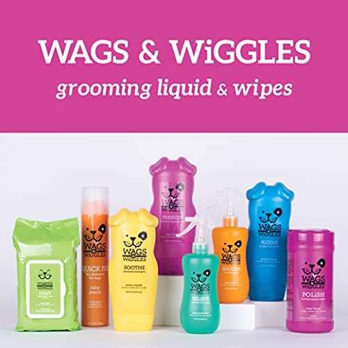 Wags & Wiggles Polish Multipurpose Dog Wipes, Very Berry Scent, 100 Count