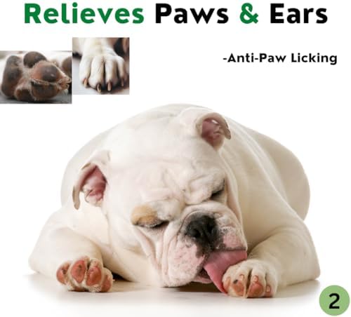 Kelebs Dog Dry Shampoo for Smelly Dogs | Waterless Dry Dog Shampoo Powder | Anti Itch Shampoo for Dogs | Skin Ear & Paw | Tea Tree Oil | Talc Free with Organic White Clay Vegan | No Plastic