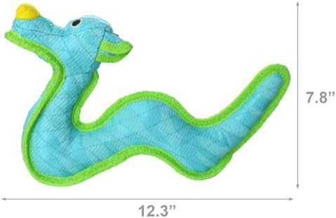 Tuffy® - DuraForce® : 2 Pack Dragon Dog Toy: Ultra Durable Plush Toy with Multiple Layers & Reinforced Seams, Washable and Floats, DuraForce® Construction