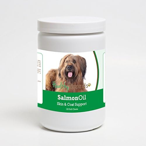 Healthy Breeds Briard Salmon Oil Soft Chews 120 Count