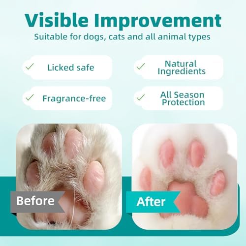 MEDUWEDU Eyes Wipes 120 Counts + [2-Pack] Dog Paw Balm 30g | Pet Grooming Bundle for Dogs & Cats | Tear Stain Prevention & Paw Protection