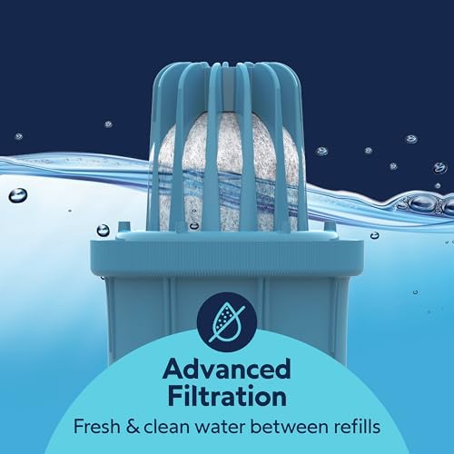 Petmate Replendish Automatic Dog Water Dispenser, 4 Gal, 2 Filters
