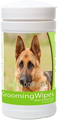 Healthy Breeds German Shepherd Grooming Wipes 70 Count