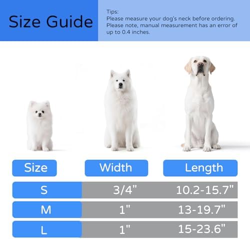 Upgraded AirTag Dog Collar, IP68 Waterproof Holder, Medium Purple