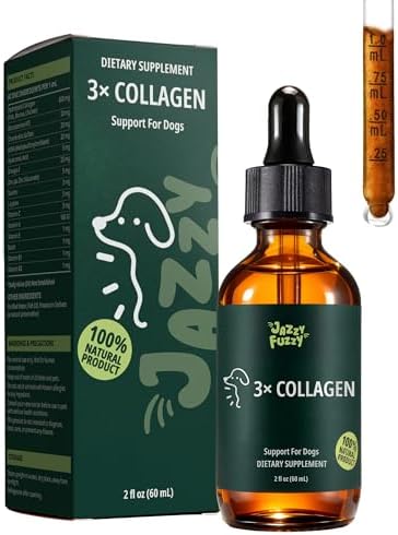 Liquid Collagen for Dogs, Skin & Coat & Joint Support, 2 fl oz