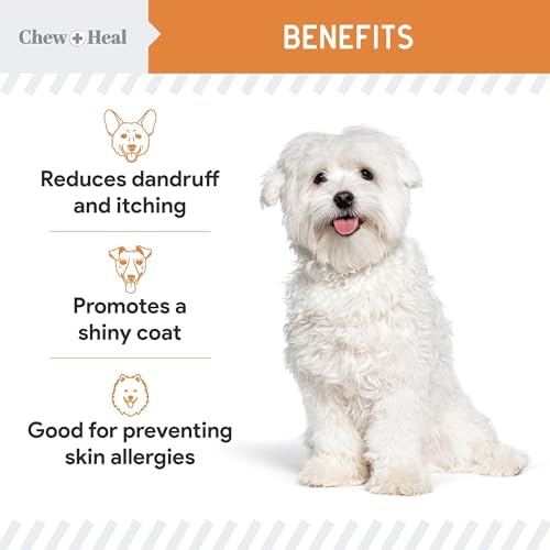Wild Caught Fish Oil for Dogs, 300mg - 180 Omega 3 Softgel Capsules
