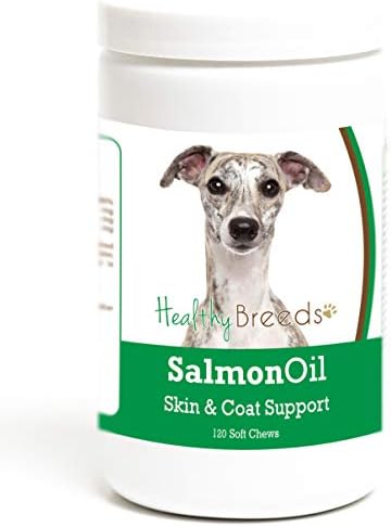 Healthy Breeds Whippet Salmon Oil Soft Chews 120 Count