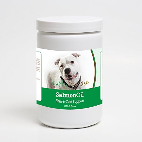 Healthy Breeds Pit Bull Salmon Oil Soft Chews 120 Count