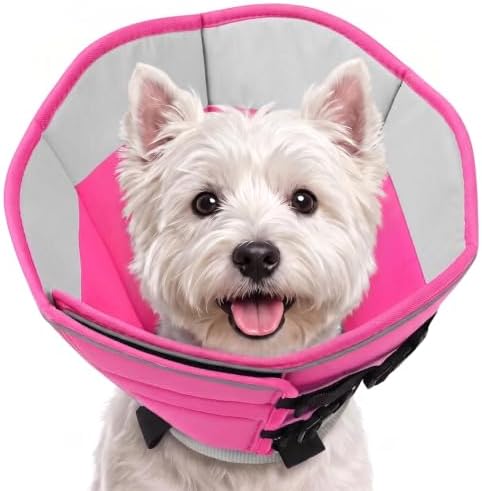AOFITEE Dog Cones for Medium Dogs, Soft Cone for Dogs to Stop Licking