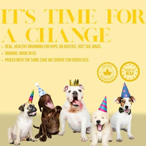 All Natural No-Brush Dental Spray for Dogs & Cats – Fresh Breath, Plaque & Tartar Support – Gentle Daily Oral Care, Prebiotic Formula, Yuka & INCI Rated Excellent