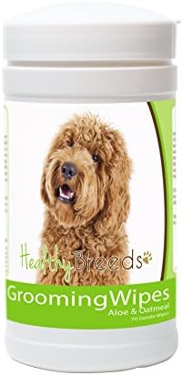 Healthy Breeds Labradoodle Grooming Wipes 70 Count