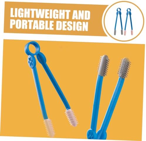 2pcs Dog Eye Grooming Comb with Non Slip Grip for Pets