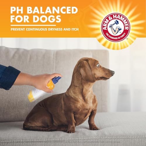 Arm & Hammer Dog Itch Relief Spray, Chamomile & Peppermint, 8 Fl Oz, 2-Pack