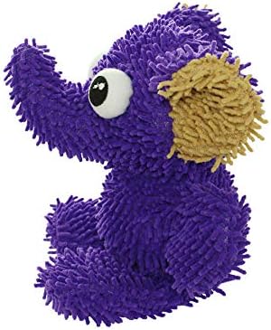 MIGHTY® 2 Pack Microfiber Medium Elephant Dog Toys