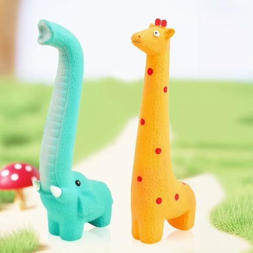 Dog Chew Toys for Aggressive Chewers, Cute Latex Elephant Design
