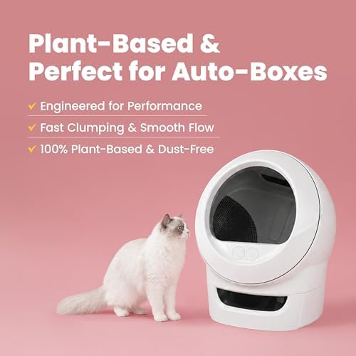 Lady N Tofu Cat Litter, Low Dust Compatible with Auto-Box Yosemite 18lb
