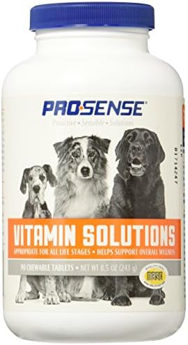 Pro-Sense Vitamin Solutions Dog Multivitamin Chewable Tablets, 90 Count