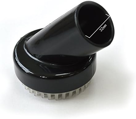 EZ SPARES 32mm Pet Grooming Vacuum Brush for Dogs and Cats, Soft PVC Brush