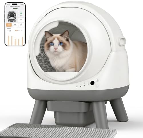 Smart G1 Automatic Self Cleaning Cat Litter Box for Multiple Cats