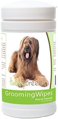 Healthy Breeds Briard Grooming Wipes 70 Count