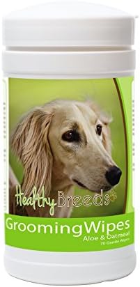 Healthy Breeds Saluki Grooming Wipes 70 Count