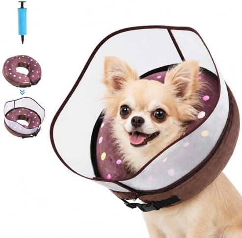 Avont 2-in-1 Dog Cone S Donut Shield