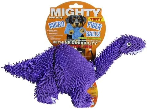 MIGHTY® 2 Pack Microfiber Medium Brachiosaurus Dog Toys